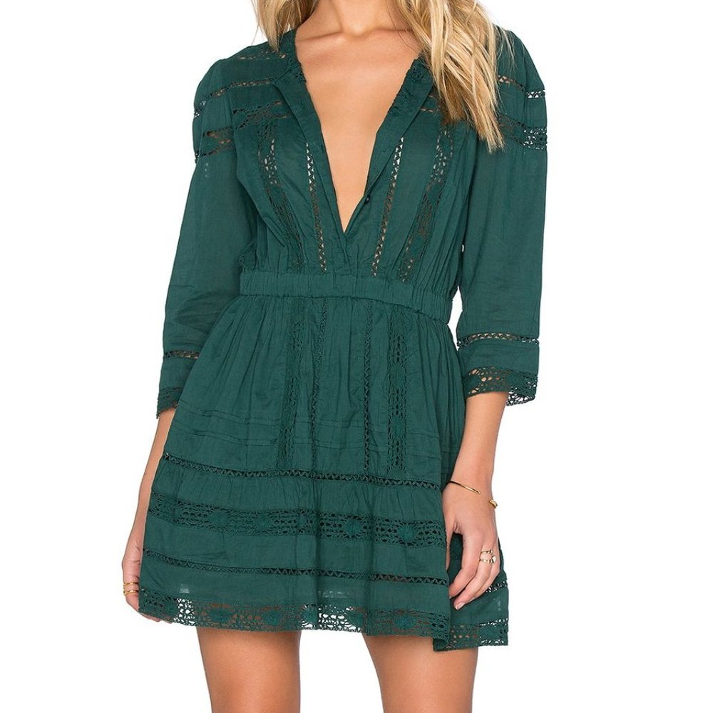 Tularosa Peyton Embroidered Mini